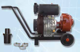 Motopompa diesel 4" Self-priming DA 186-A45  