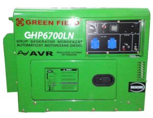 Generator diesel monofazat cu automatizare[max 5.5kVA] GHP6700LN [promo]